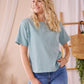 Kaia - Dream Blue: Classic linen top